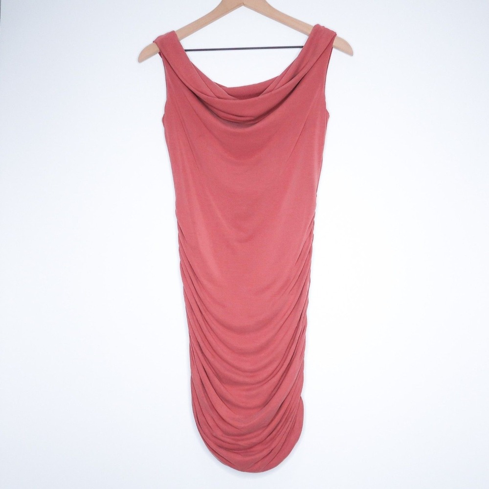 Windsor Womens Bodycon Dress‎ Size Medium Pink Ruched Feminine Barbie Office